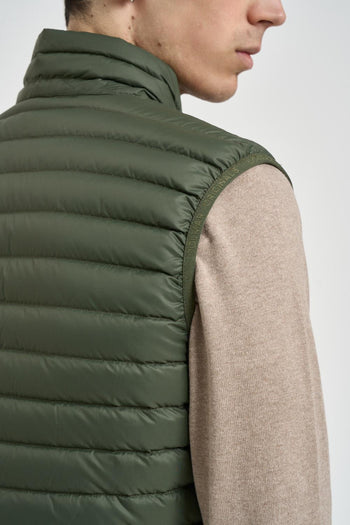 Gilet uomo piumino trapuntato verde - 6