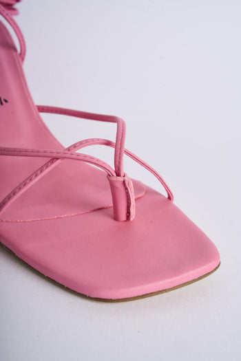 "Virginia" leather flip-flop sandal - 6