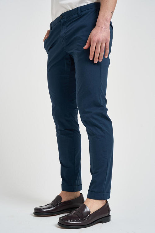Pantalone uomo slim blu - 2