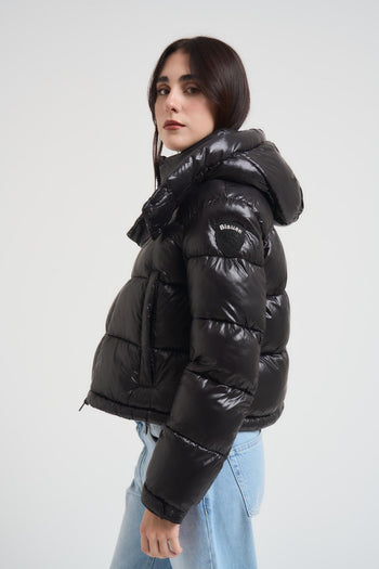 Piumino donna trapuntato nero - 3