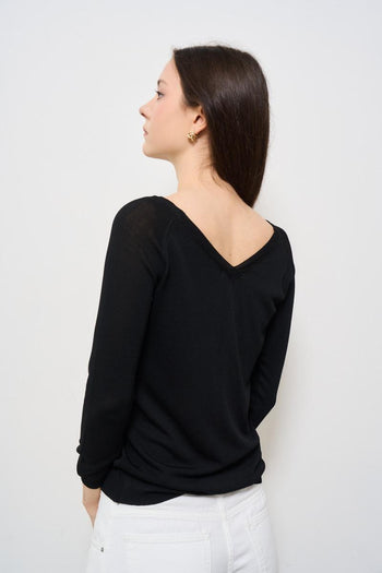 Maglia donna nera - 4