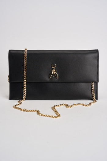Clutch donna in pelle nera - 5