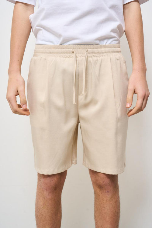 Bermuda uomo crema
