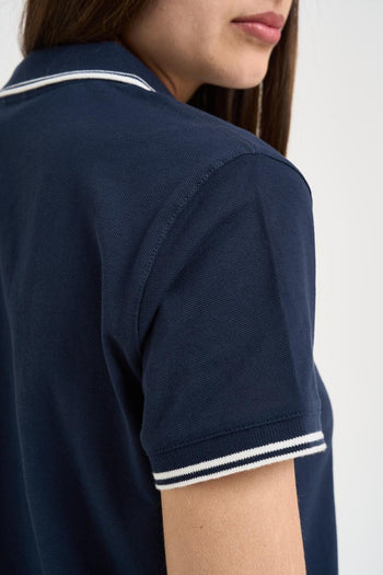 Polo donna blu - 4