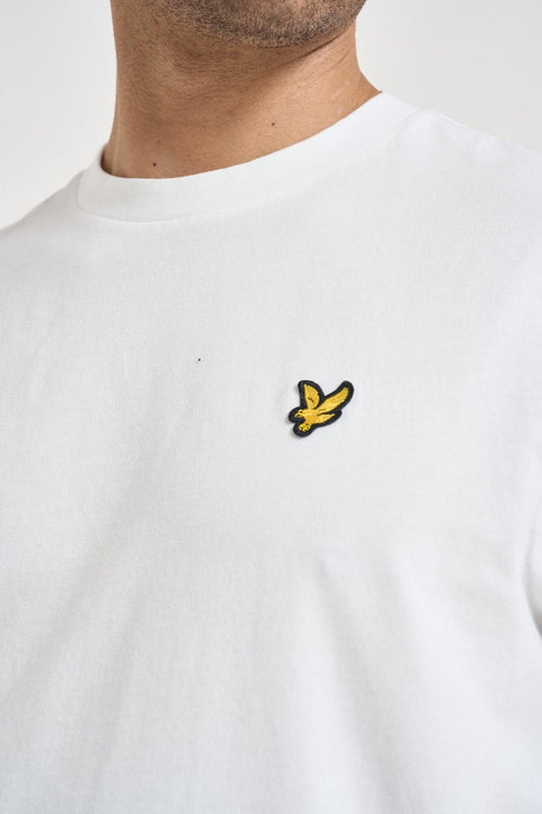 T-shirt uomo girocollo bianca - 2