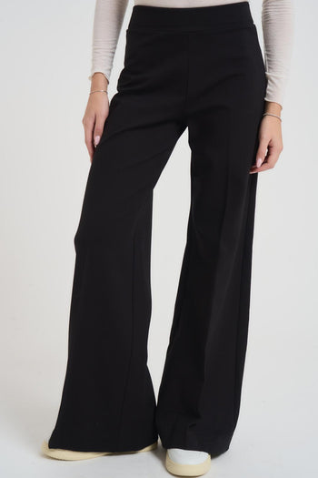 Pantalone donna a palazzo nero - 6