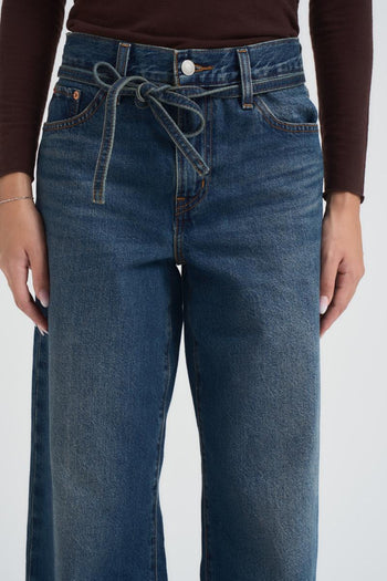 Jeans donna xl Straight in denim scuro - 6