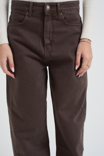 Jeans donna wide leg moro - 4