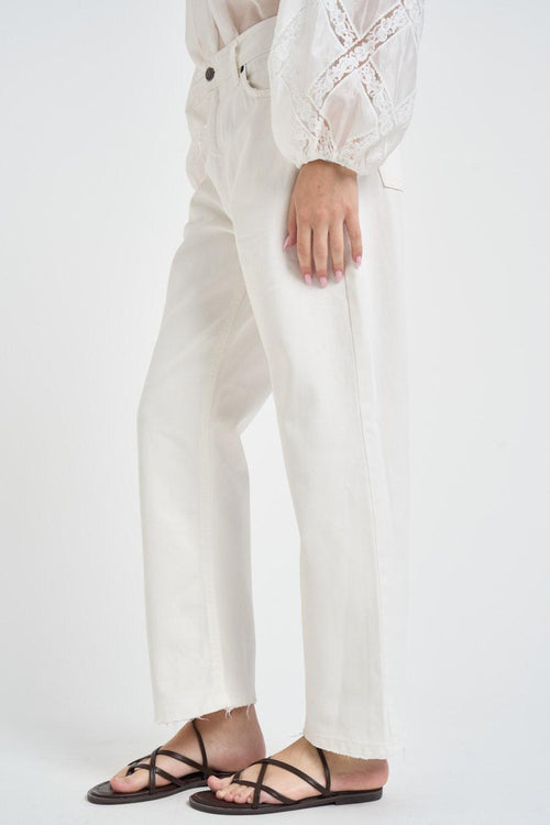 Jeans donna regolar bianchi - 2