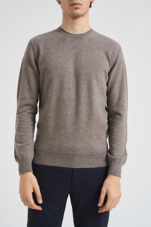 Girocollo uomo Urban Basic tortora