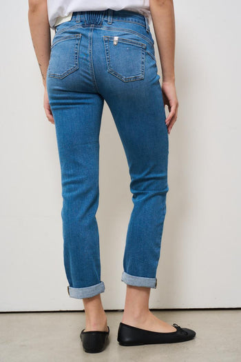 Jeans donna skinny in denim medio - 5