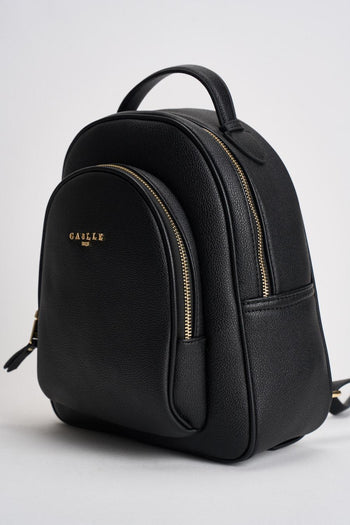 Zaino donna in ecopelle nero - 4