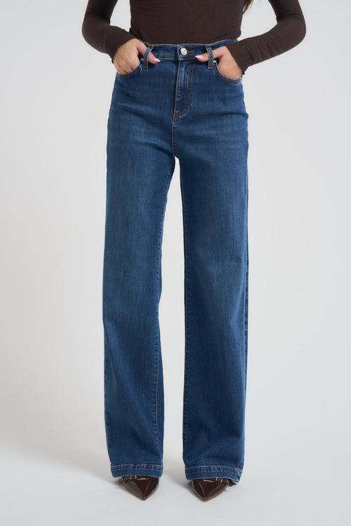 Jeans donna Marta in denim medio