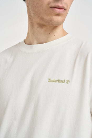 T-shirt uomo con stampa bianca - 3