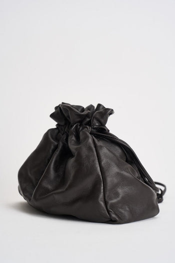 Borsa donna con coulisse nera - 3