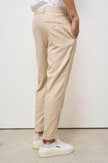 Pantalone uomo regular beige - 5