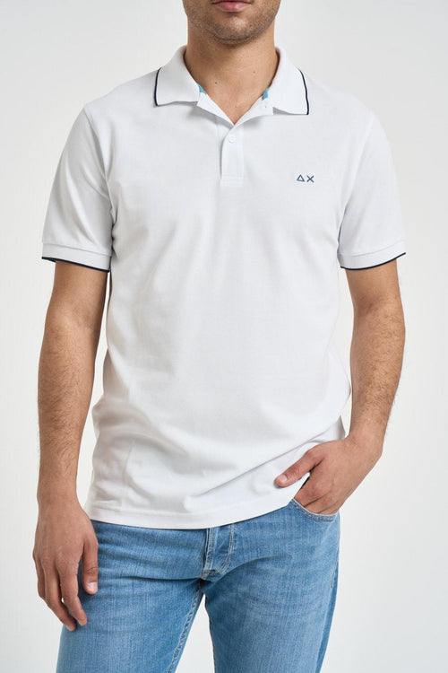 Polo uomo bianca