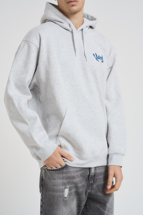 Felpa uomo Evolve con cappuccio grigio chiaro