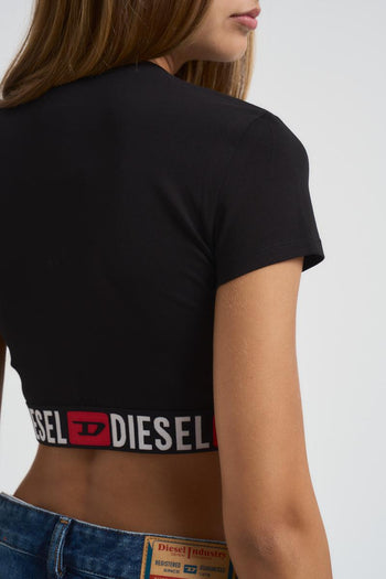 Top donna cropped Irma-d-core nero - 5