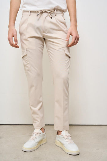 Pantalone uomo regular beige - 5