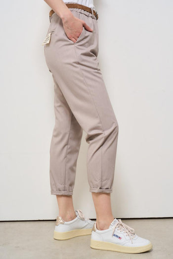 Pantalone donna skinny beige - 5