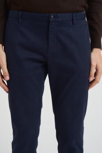 Pantalone uomo dritto blu - 5