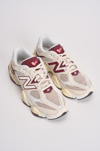 Sneakers uomo 9060 bordeaux - 5