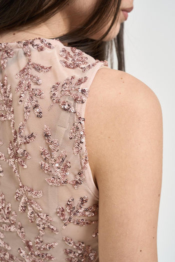 Top donna in pizzo rosa - 4