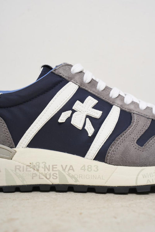 Lander 7203 Men's Sneakers Blue - 2