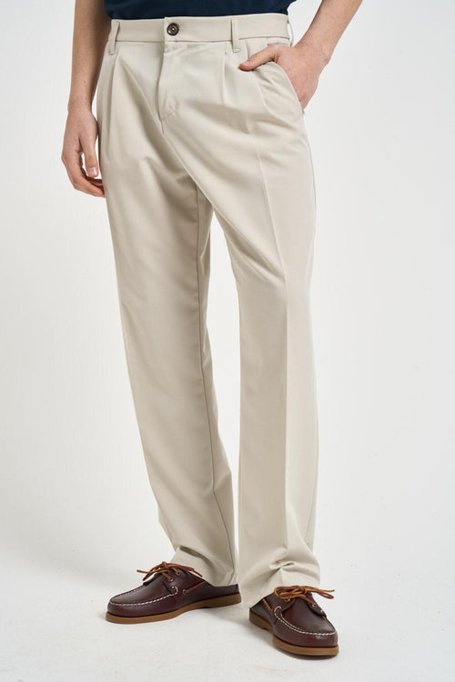 Pantalone uomo Army beige chiaro