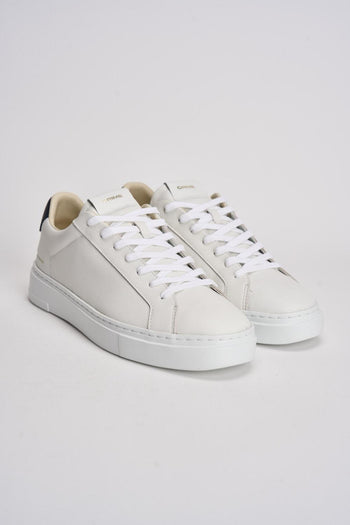 Sneakers uomo in pelle bianche - 3