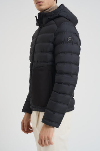 Piumino uomo trapuntato nero. - 3