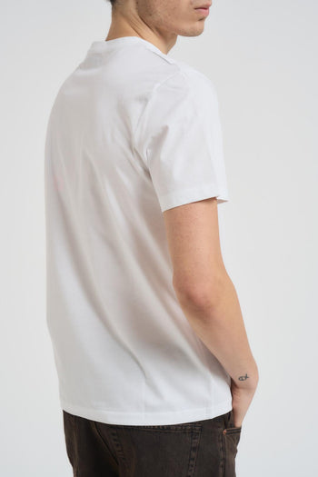T-shirt uomo girocollo bianca - 3