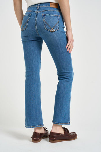 Jeans donna Zandra in denim blu - 4