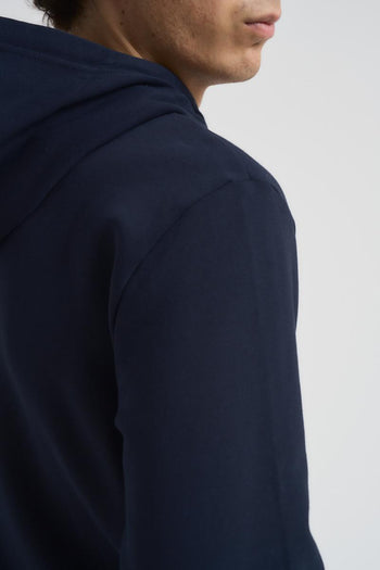 Felpa uomo con cappuccio nera - 6