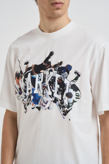 T-shirt uomo girocollo bianca - 3