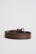 Cintura uomo in pelle marrone MRF254C024 MARRONE MINORONZONI 