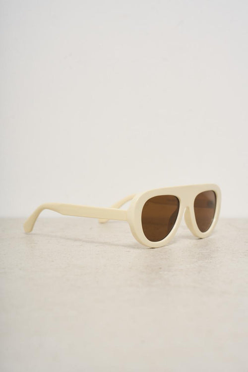 Women's sunglasses cream - 2