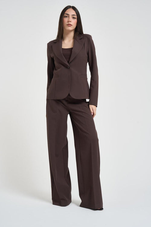 Giacca donna monopetto moro - 1