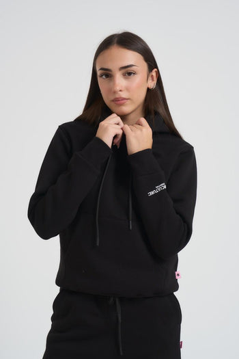 Felpa donna Gretaz nera - 3