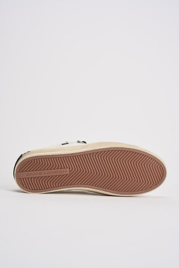 Sneakers uomo Sk 8 bianche e marroni - 10