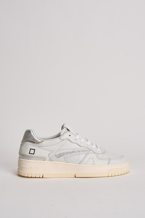 Sneakers donna Torneo bianche e argento