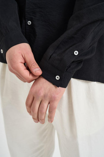 Camicia uomo nera - 3