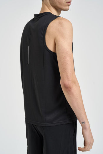 Canotta uomo sportiva nera - 3