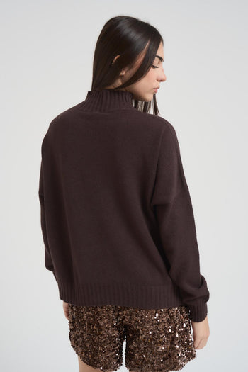 Dolcevita donna regular marrone - 3