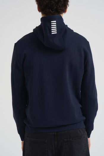 Felpa uomo con cappuccio nera - 4