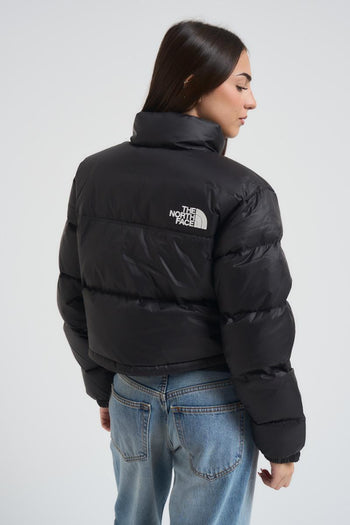 Giubbotto corto Nuptse donna nero - 6