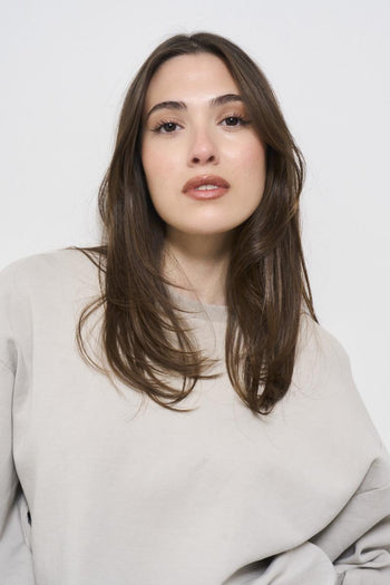 Women's dove grey sweatshirt - 3