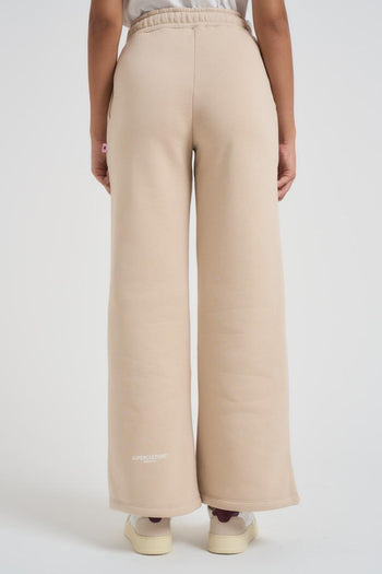 Pantalone donna a palazzo Demiz beige - 3