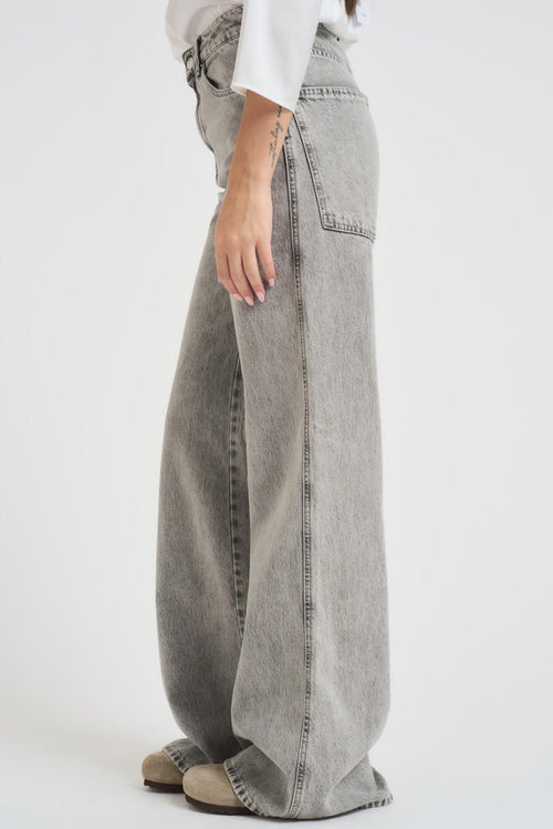 Jeans donna Kia grigio - 2